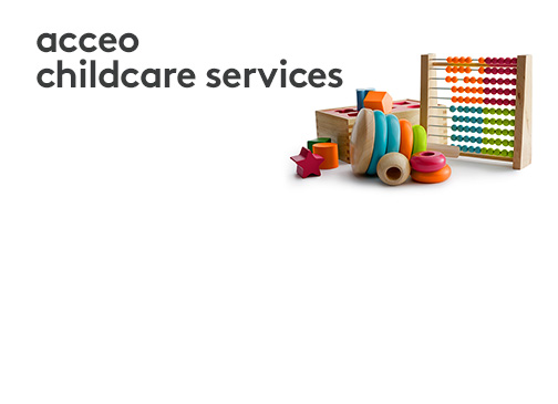 screenshot of ACCEO Childcare Services